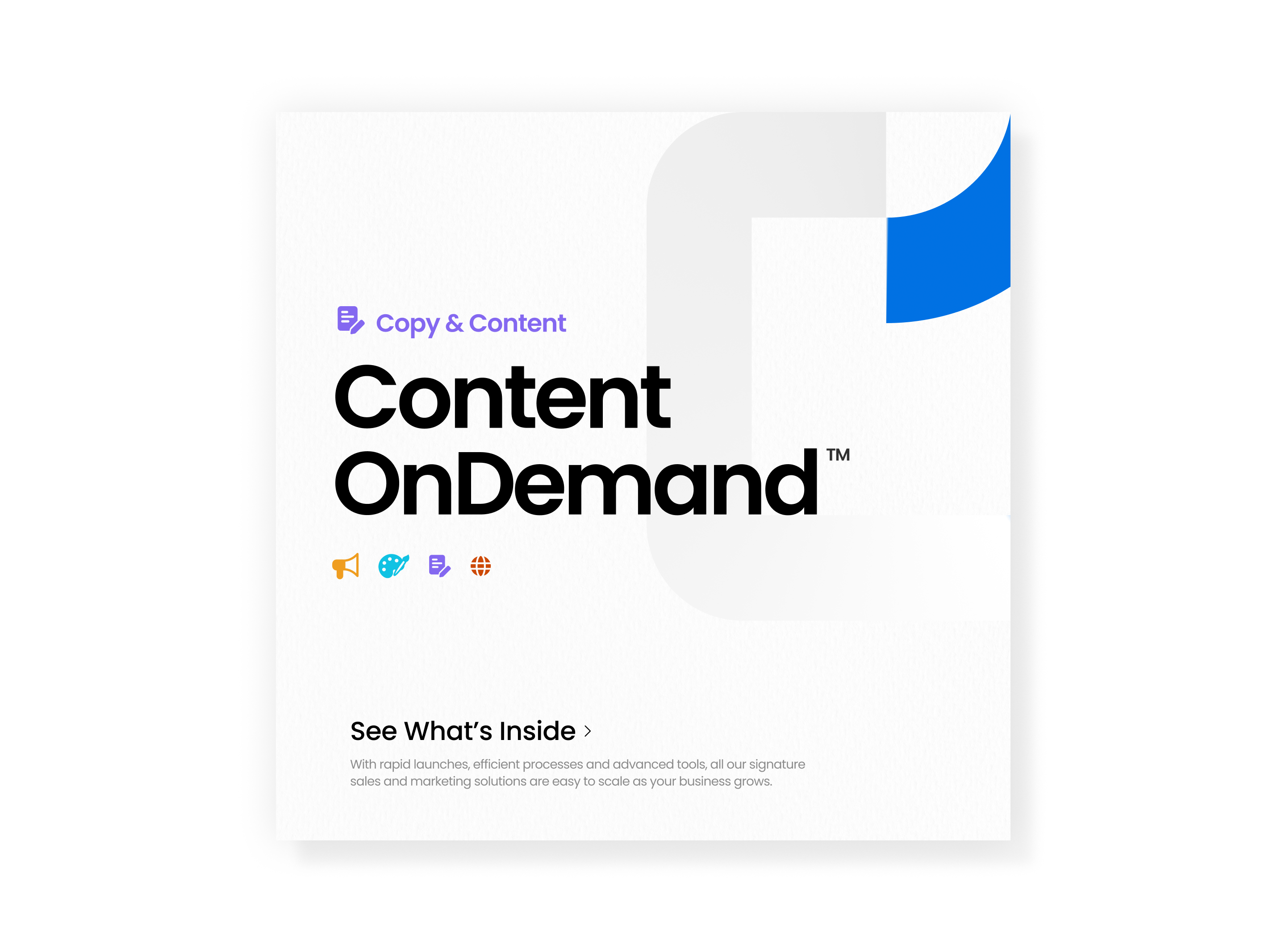 Content onDemand™