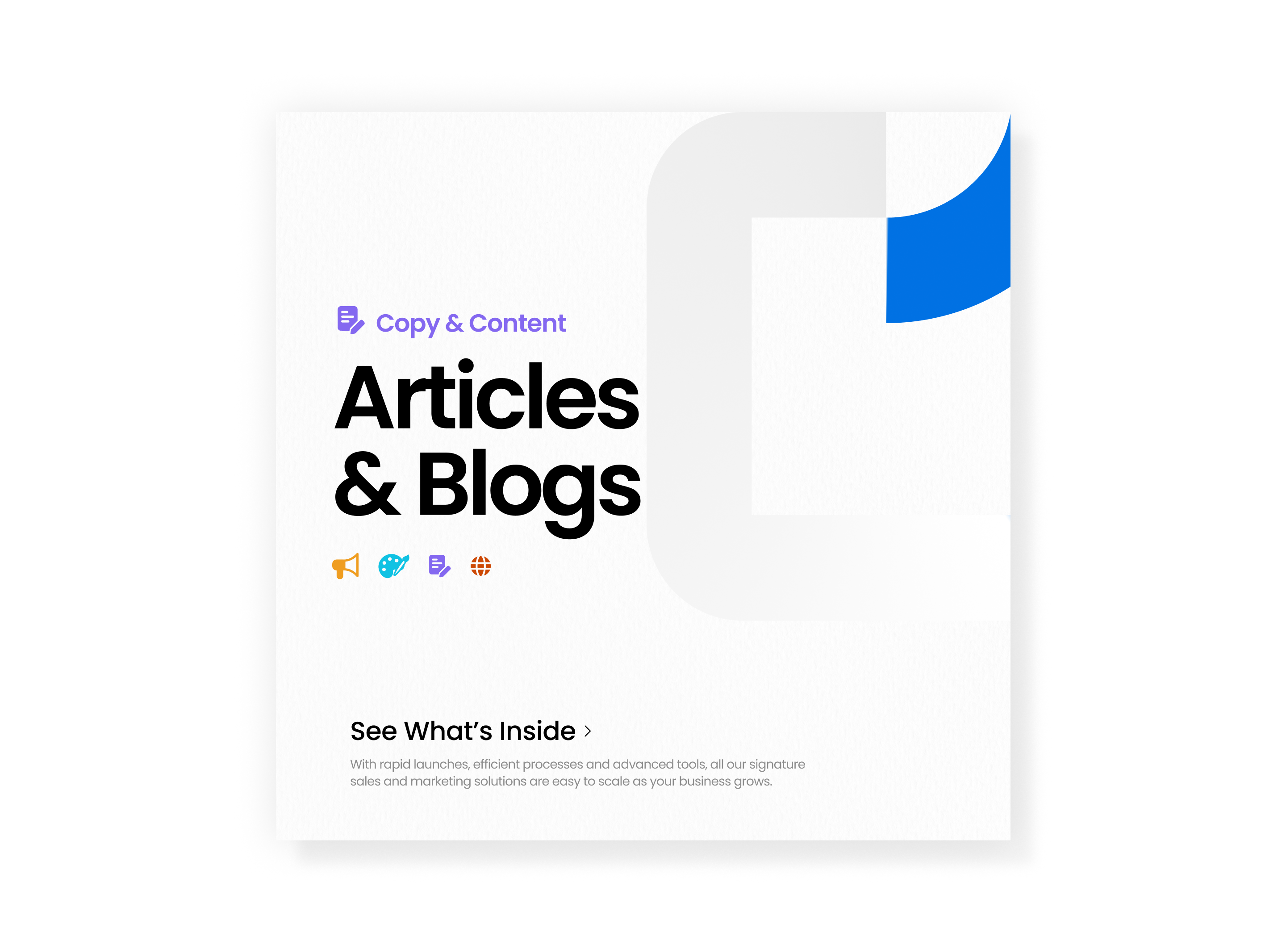 Articles & Blogs