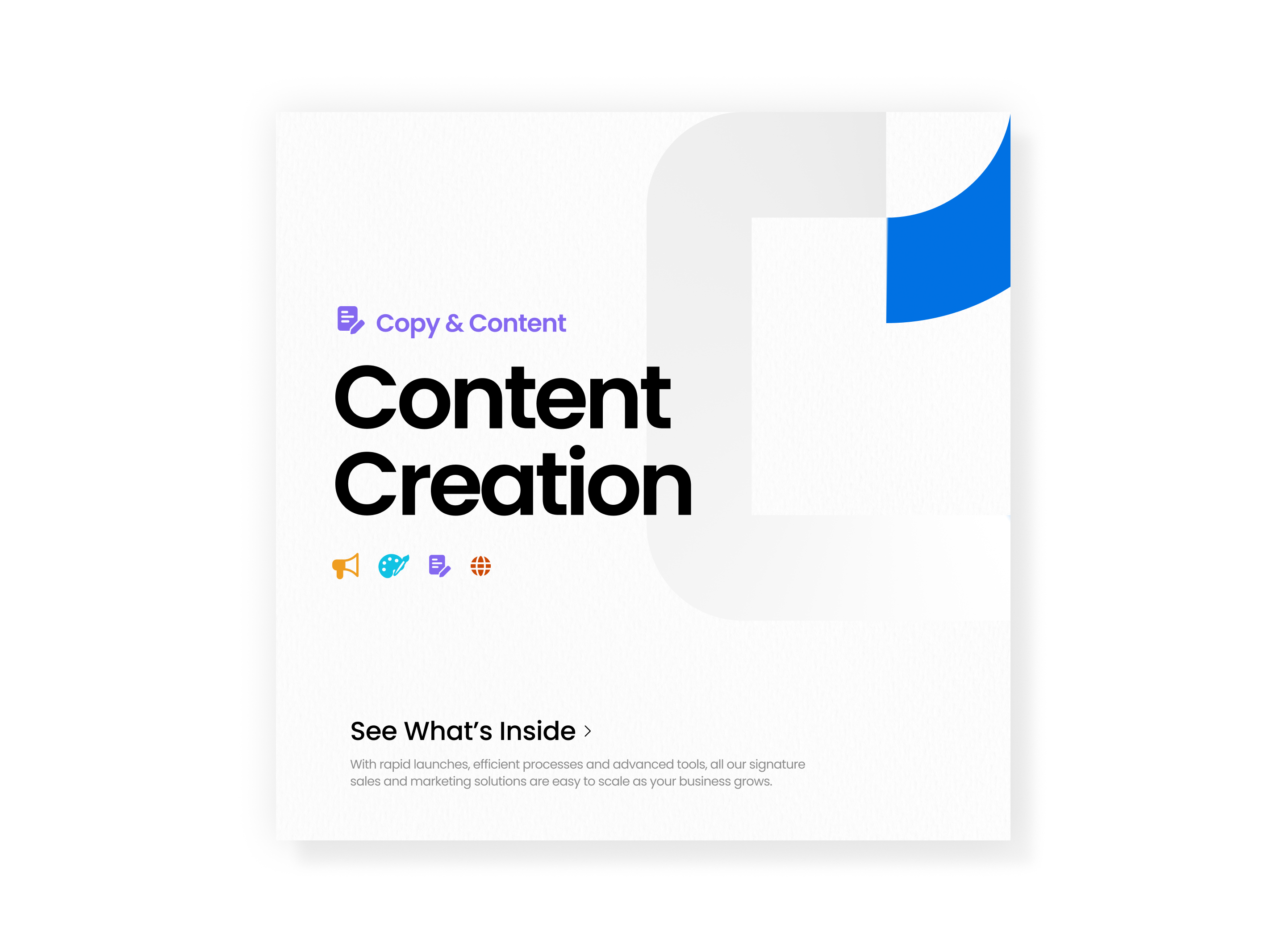 Content Creation