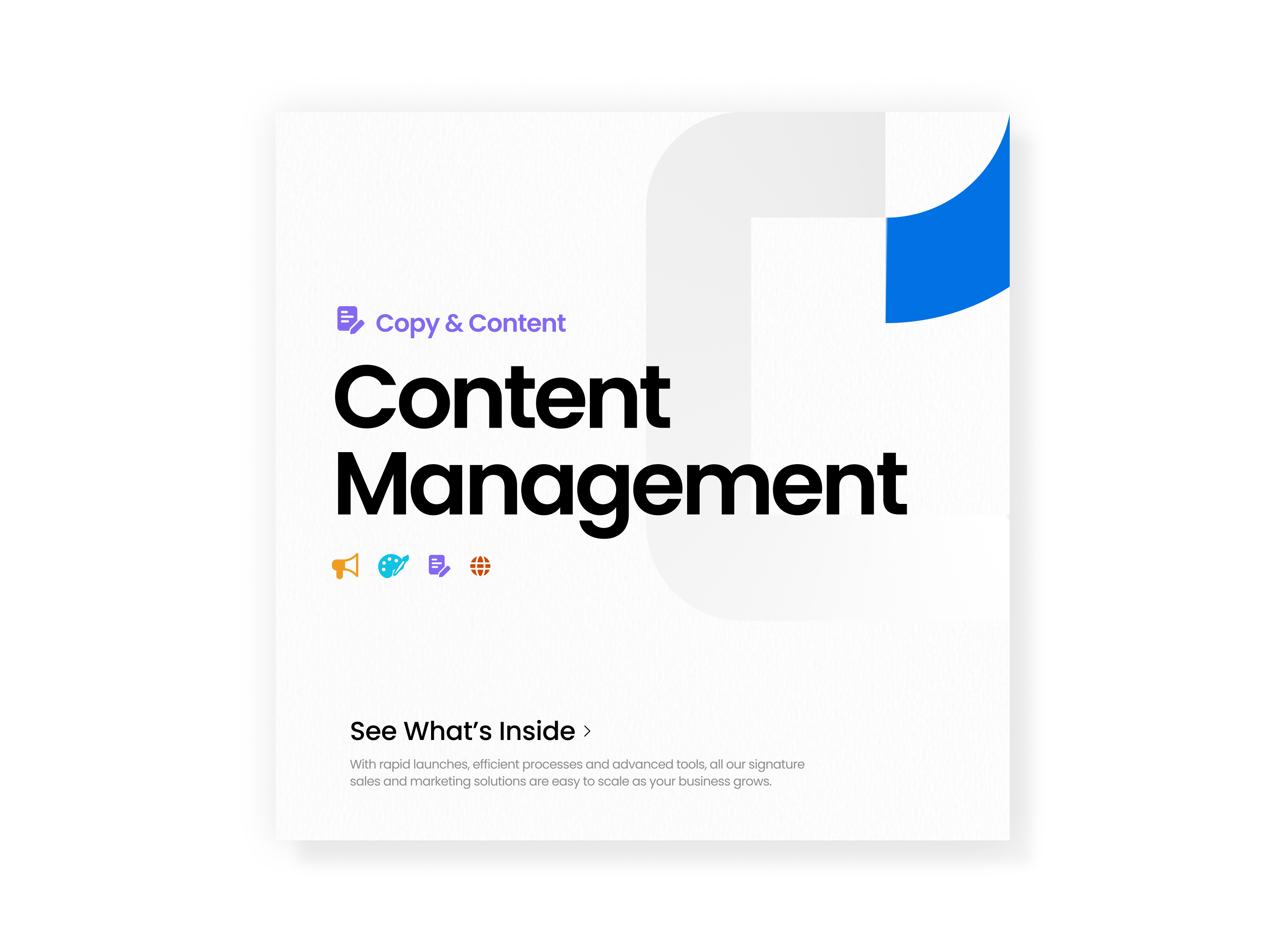 Content Management