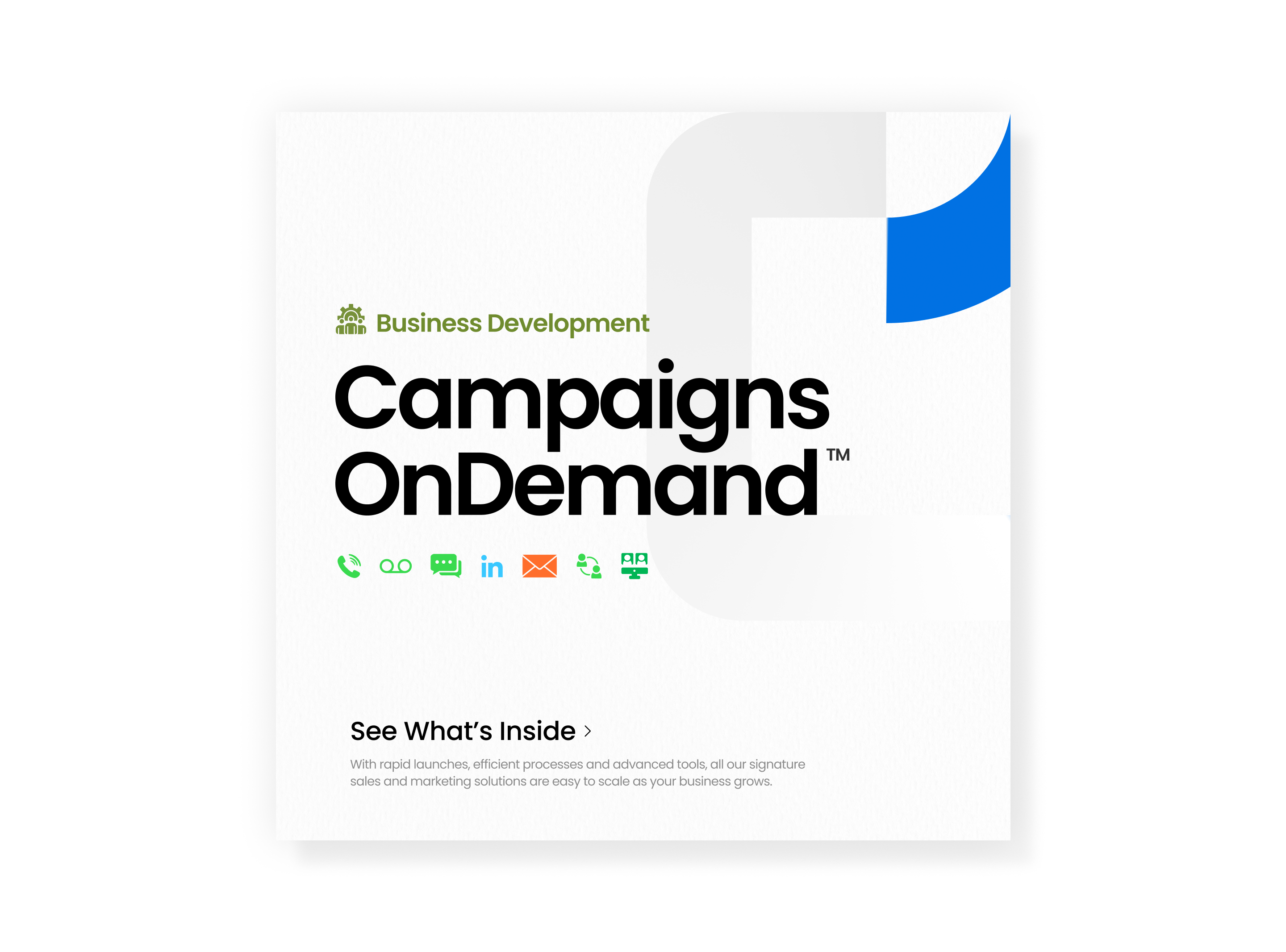 Campaigns OnDemand™